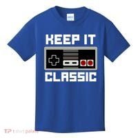Keep It Classic Retro Gamer Kids T-Shirt thumb 0