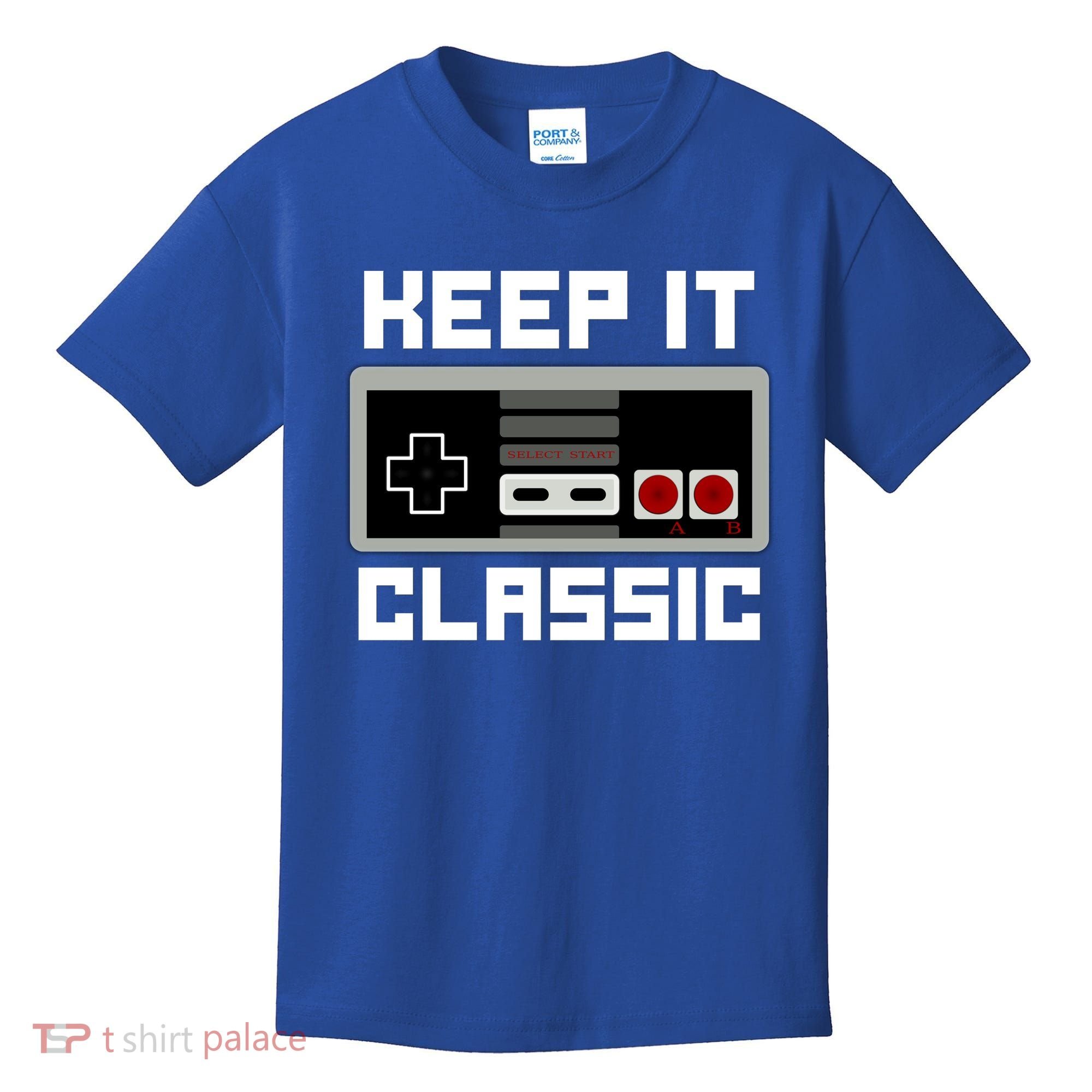Keep It Classic Retro Gamer Kids T-Shirt