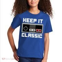 Keep It Classic Retro Gamer Kids T-Shirt thumb 2