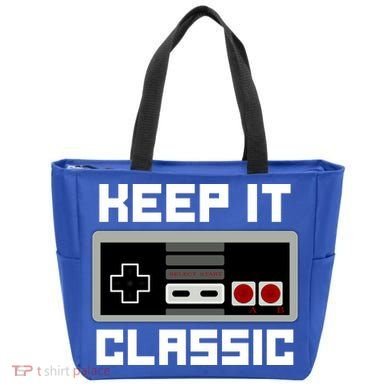 Keep It Classic Retro Gamer Tote Bag