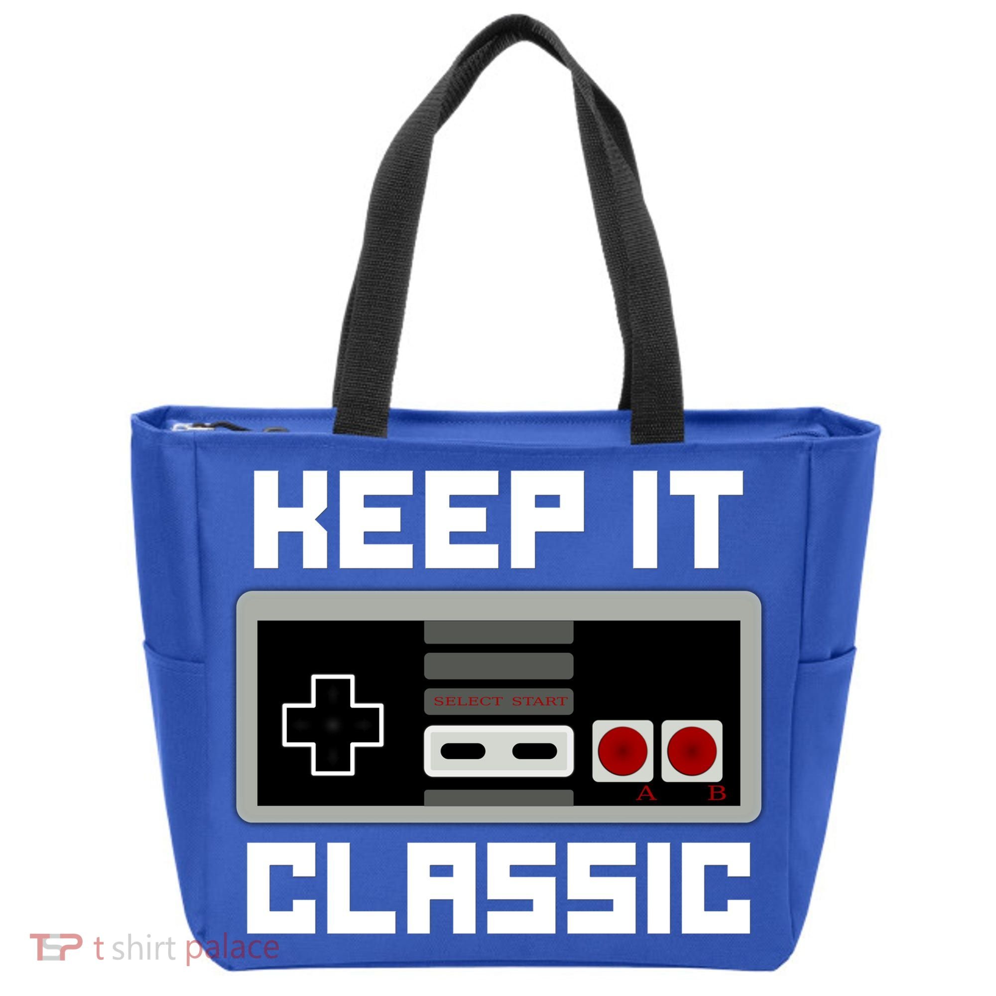 Keep It Classic Retro Gamer Tote Bag