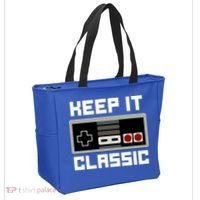Keep It Classic Retro Gamer Tote Bag thumb 2
