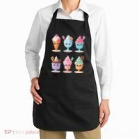 Kawaii Ice Cream Frozen Yogurt Lover Anime Apron thumb 2