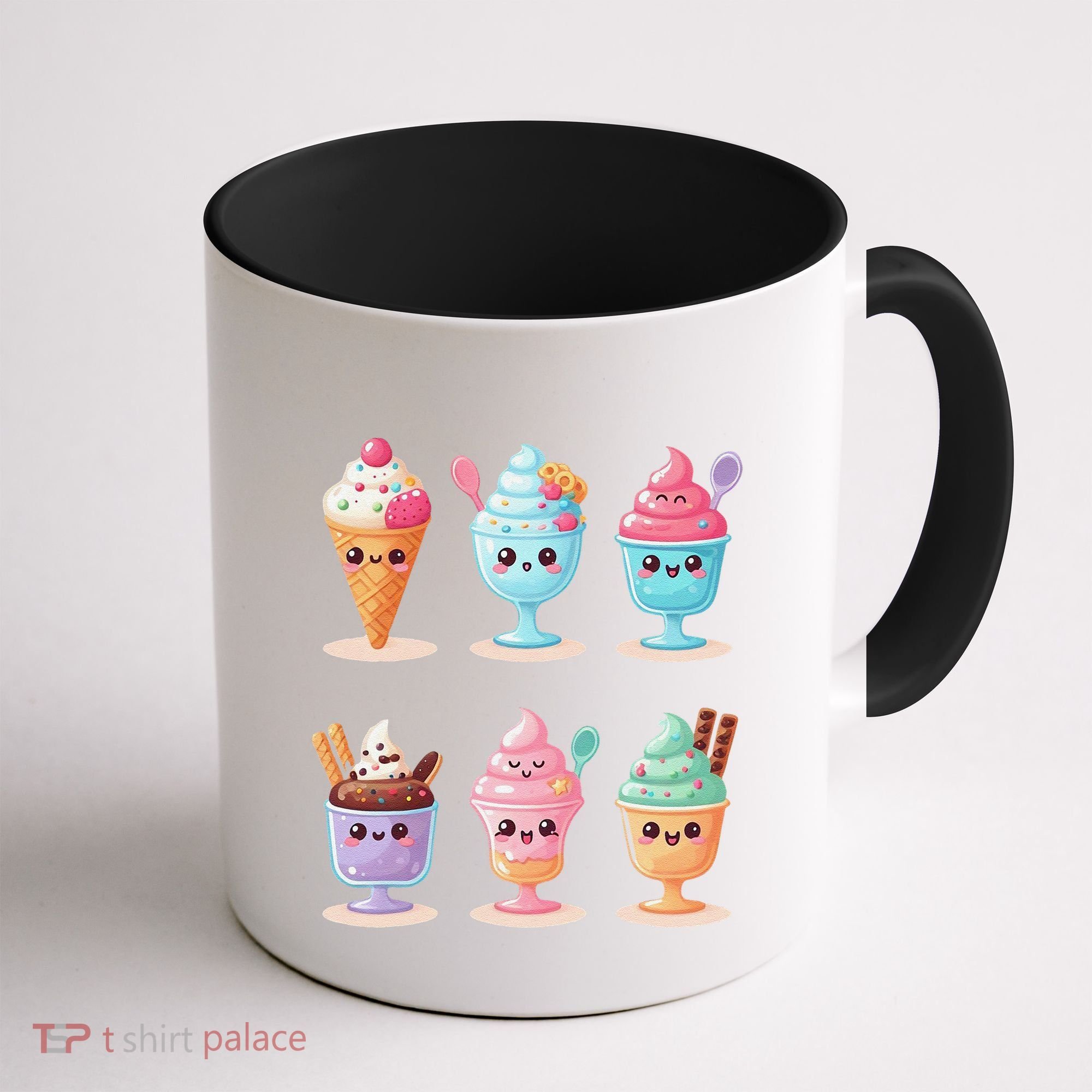 Kawaii Ice Cream Frozen Yogurt Lover Anime Coffee Mug