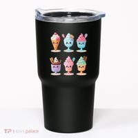 Kawaii Ice Cream Frozen Yogurt Lover Anime Tumbler thumb 0