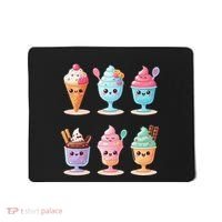 Kawaii Ice Cream Frozen Yogurt Lover Anime Mousepad thumb 0