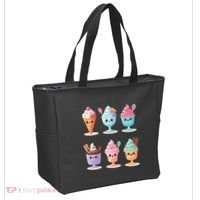 Kawaii Ice Cream Frozen Yogurt Lover Anime Tote Bag thumb 2