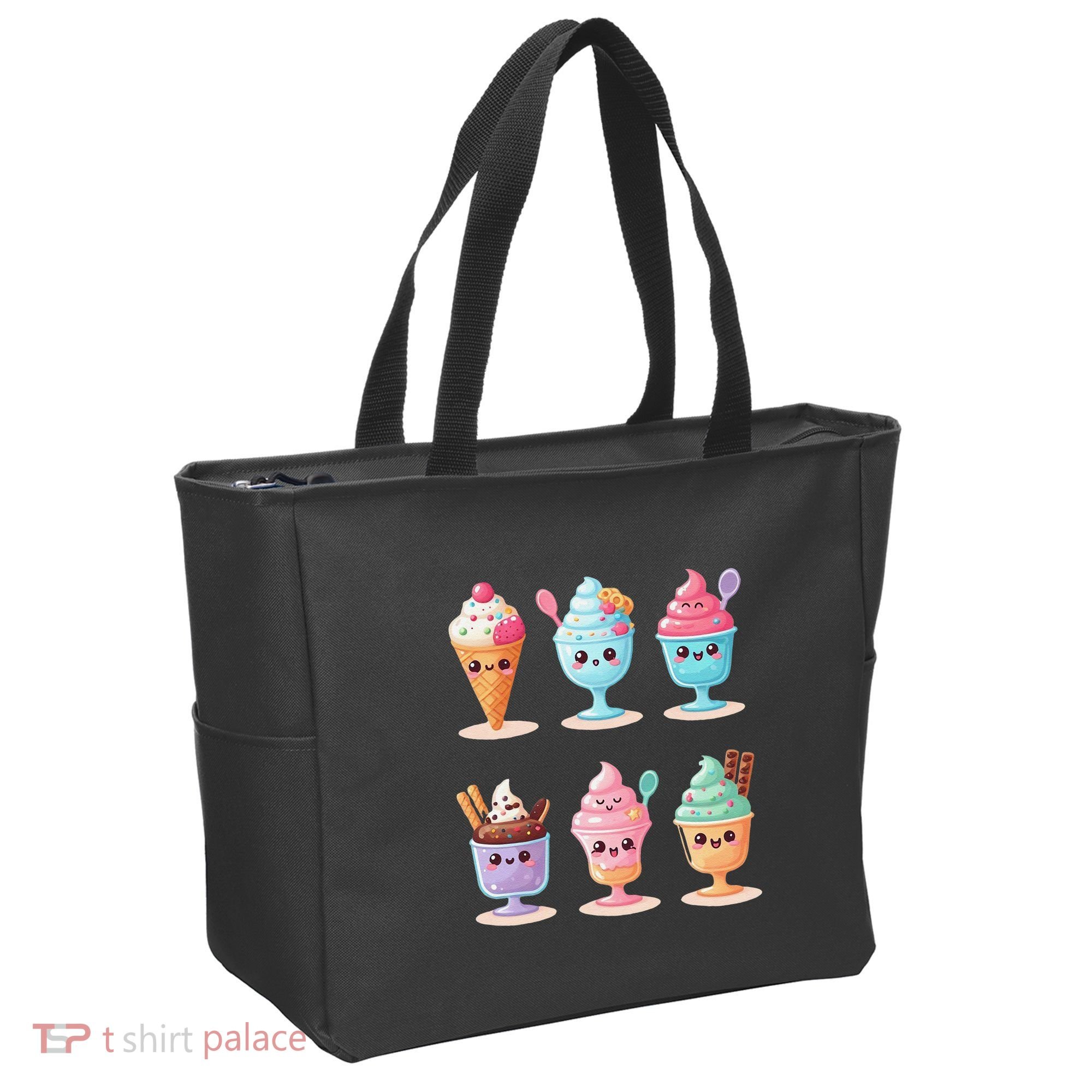 Kawaii Ice Cream Frozen Yogurt Lover Anime Tote Bag