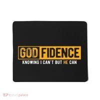 Knowing I CanT But He Can Christian Religious Jesus Mousepad thumb 0