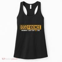 Knowing I CanT But He Can Christian Religious Jesus Women's Tank Top thumb 0