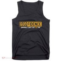 Knowing I CanT But He Can Christian Religious Jesus Tank Top thumb 0