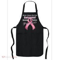 Kickin' Cancer's Ass One Awesome Twice Priceless Apron thumb 0