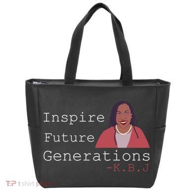 KBJ Inspire Future Generations Quote Tote Bag