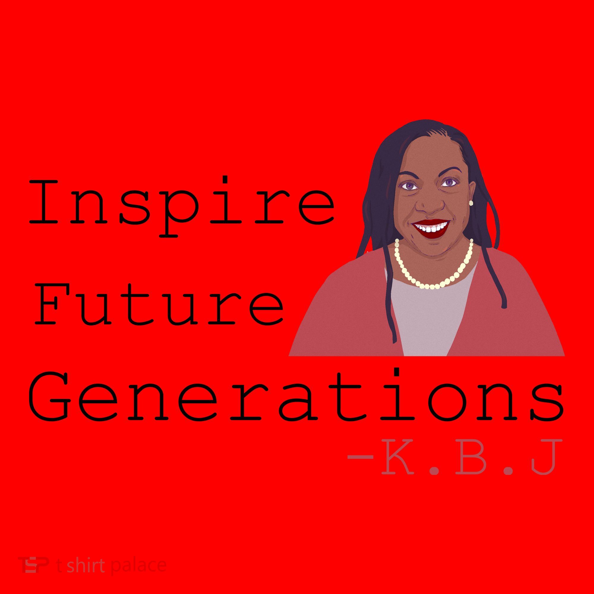 KBJ Inspire Future Generations Quote Santa Hat