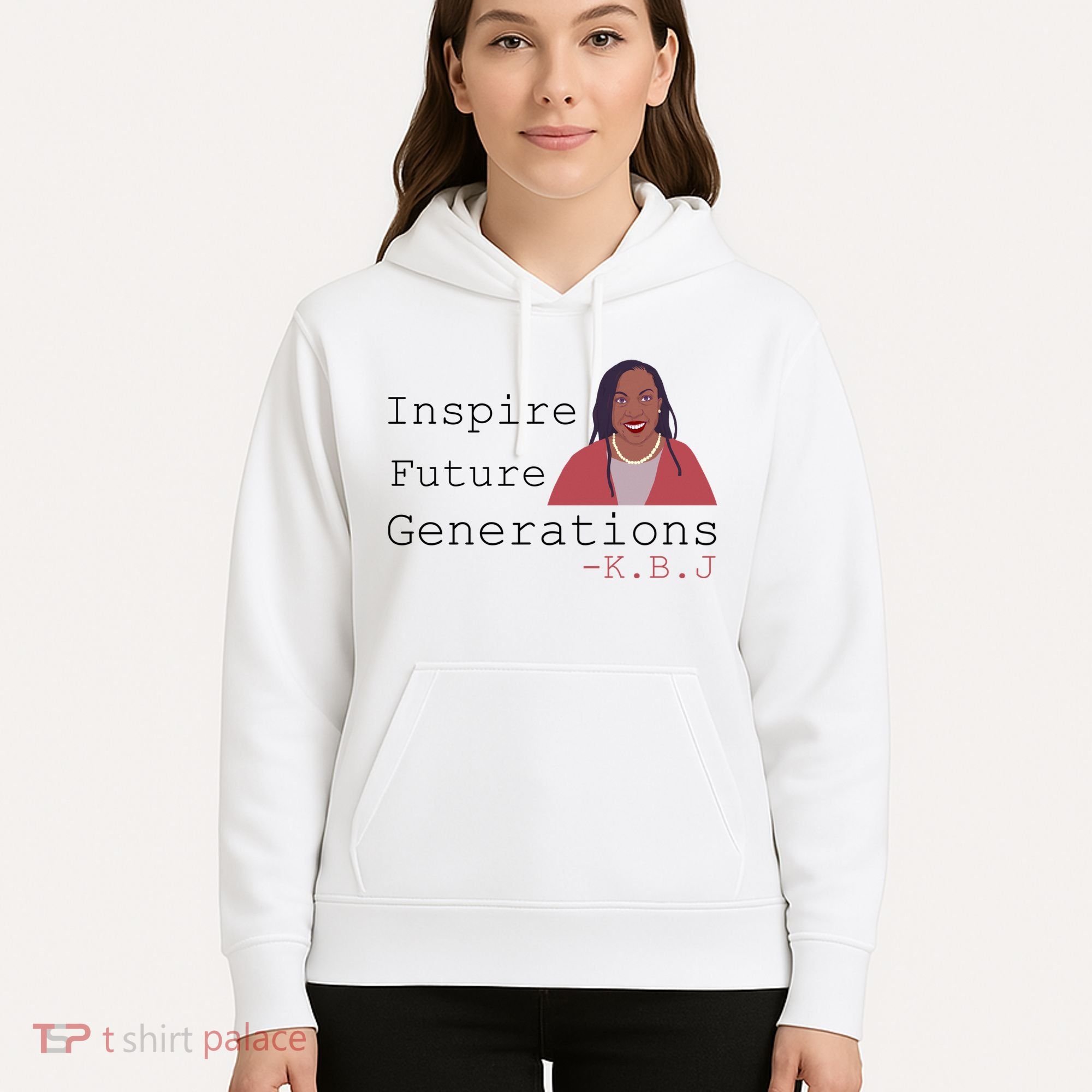 KBJ Inspire Future Generations Quote Hoodie