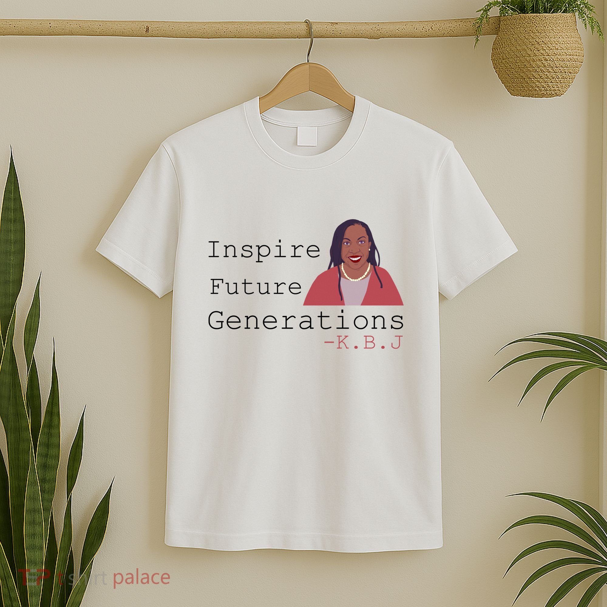 KBJ Inspire Future Generations Quote T-Shirt