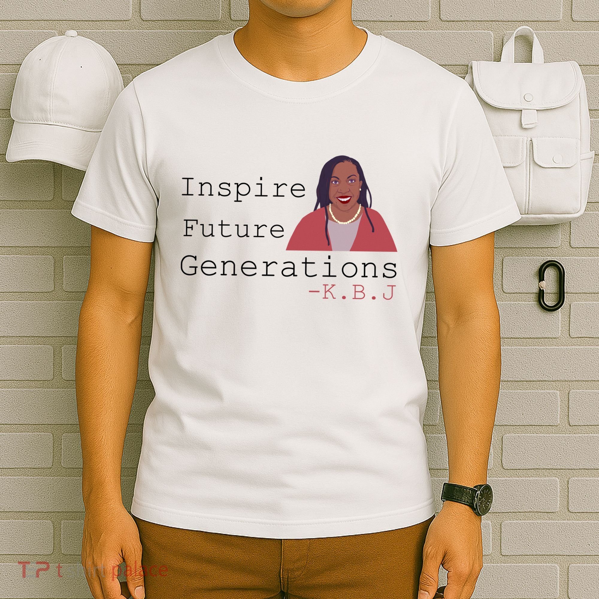 KBJ Inspire Future Generations Quote T-Shirt