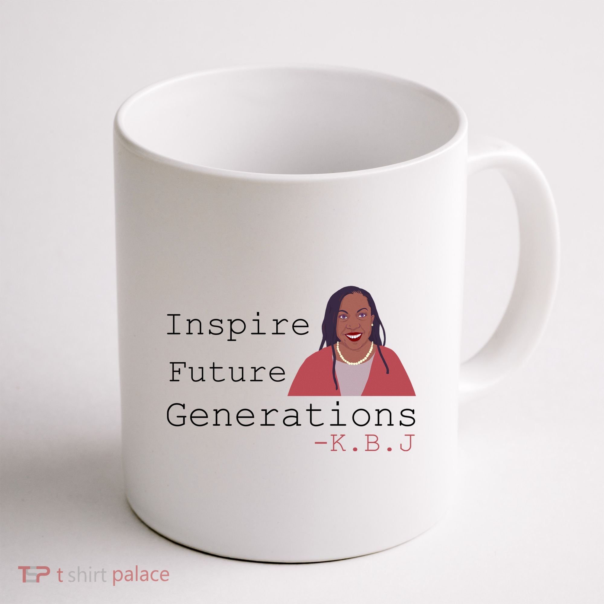 KBJ Inspire Future Generations Quote Coffee Mug