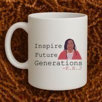 KBJ Inspire Future Generations Quote Coffee Mug thumb 2