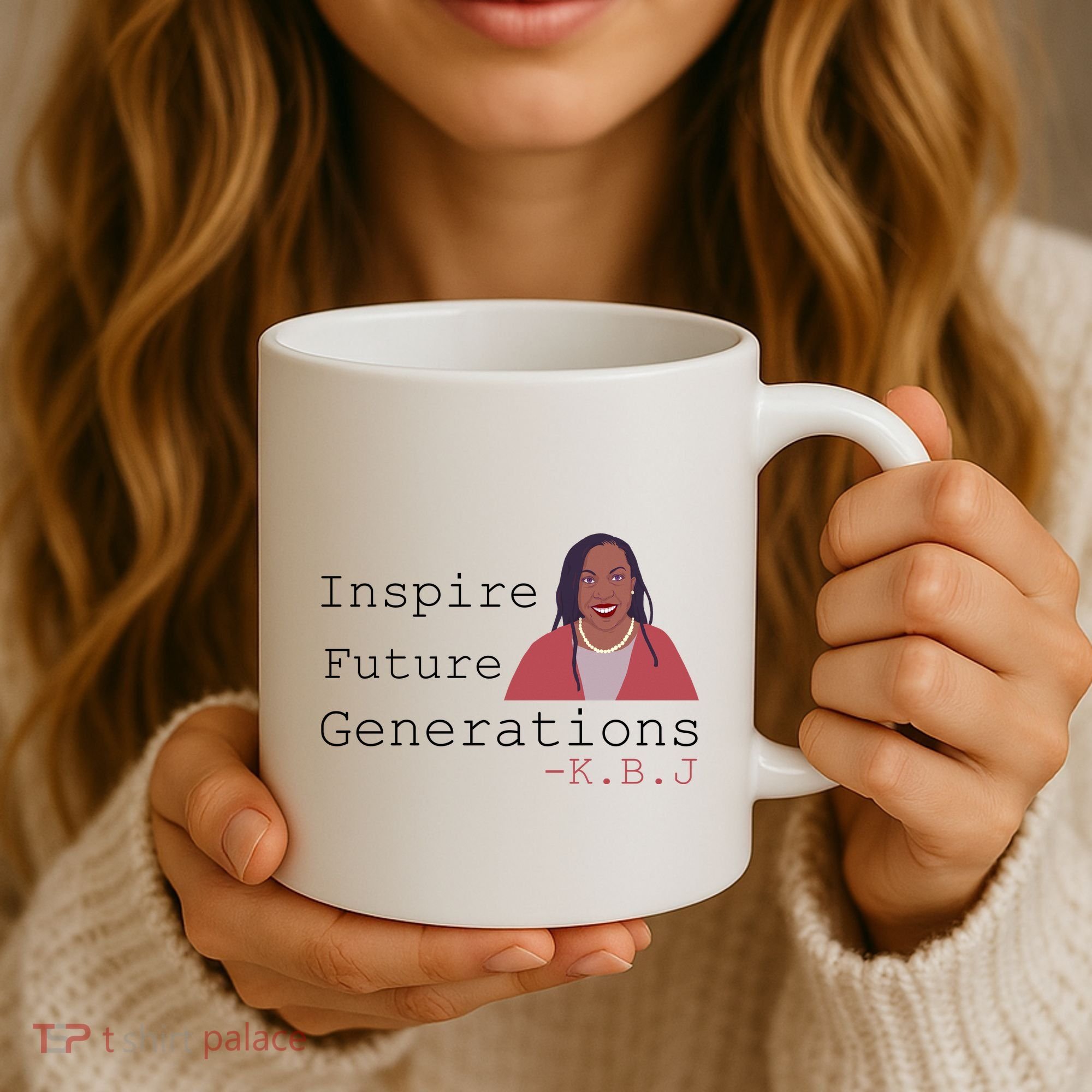 KBJ Inspire Future Generations Quote Coffee Mug