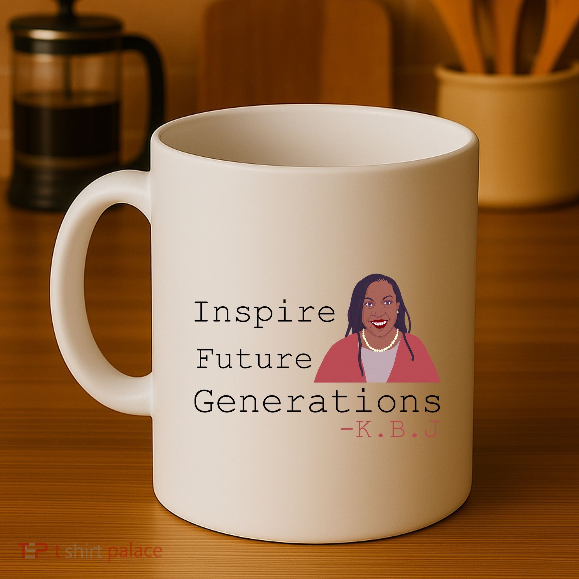 KBJ Inspire Future Generations Quote Coffee Mug