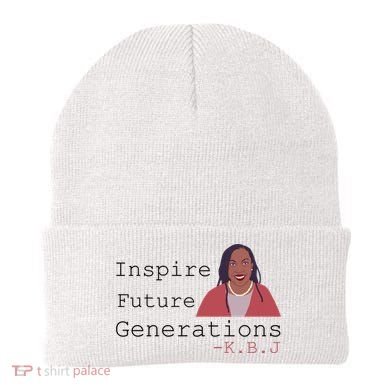 KBJ Inspire Future Generations Quote Beanie