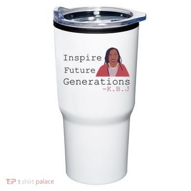 KBJ Inspire Future Generations Quote Tumbler