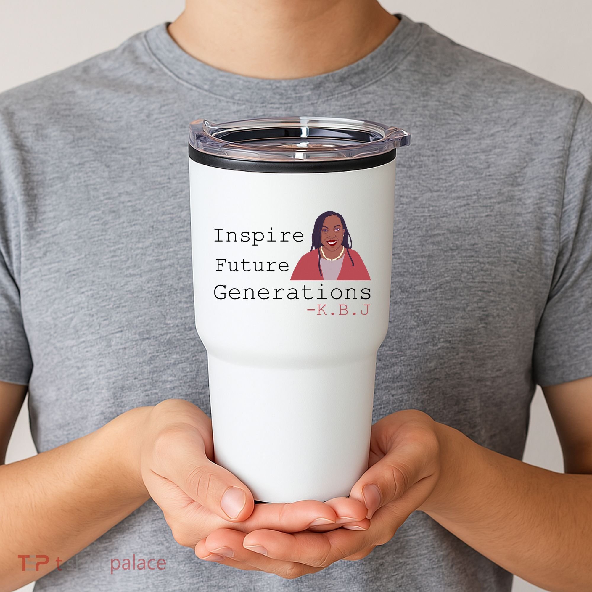 KBJ Inspire Future Generations Quote Tumbler