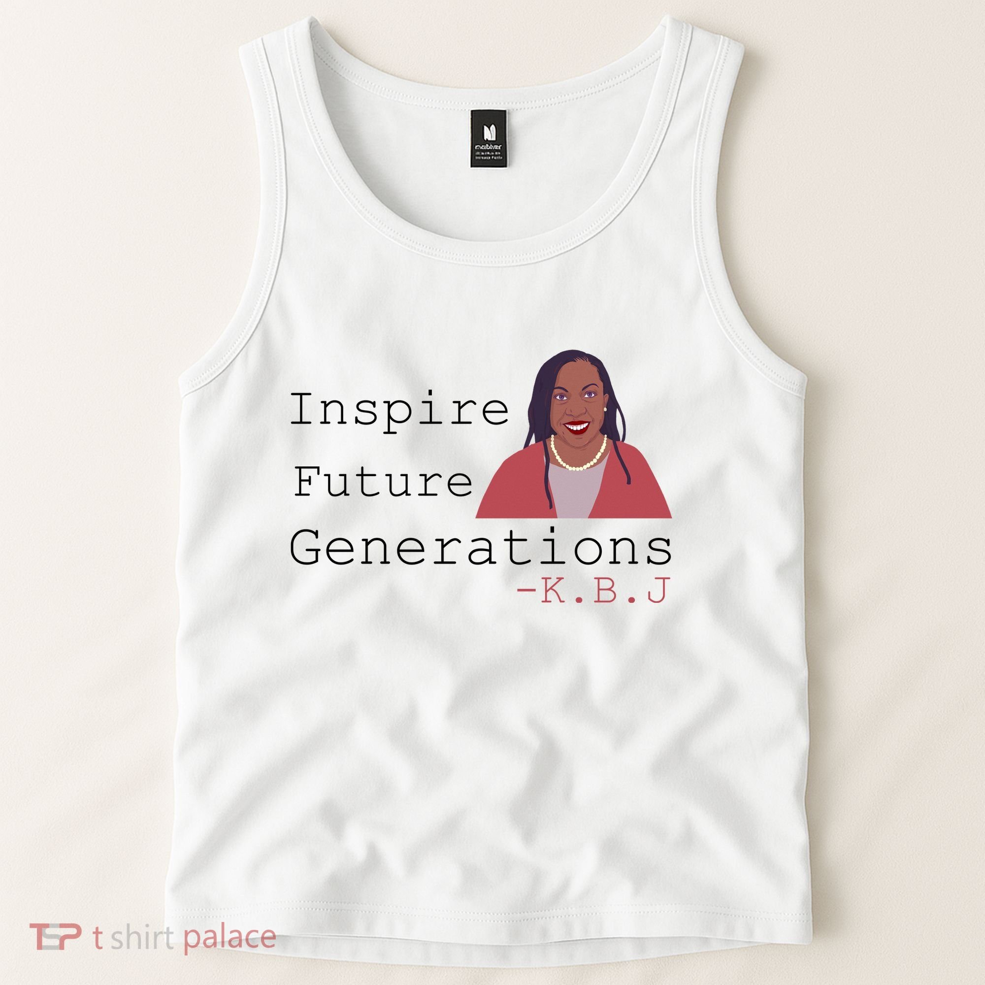 KBJ Inspire Future Generations Quote Tank Top