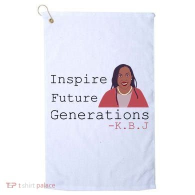 KBJ Inspire Future Generations Quote Golf Towel