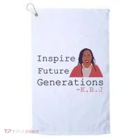 KBJ Inspire Future Generations Quote Golf Towel thumb 0