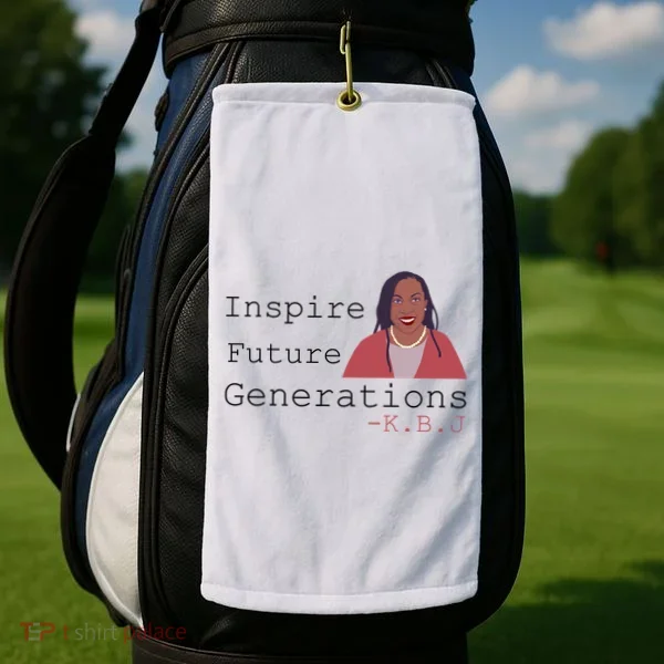 KBJ Inspire Future Generations Quote Golf Towel