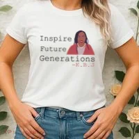 KBJ Inspire Future Generations Quote Women's T-Shirt thumb 2