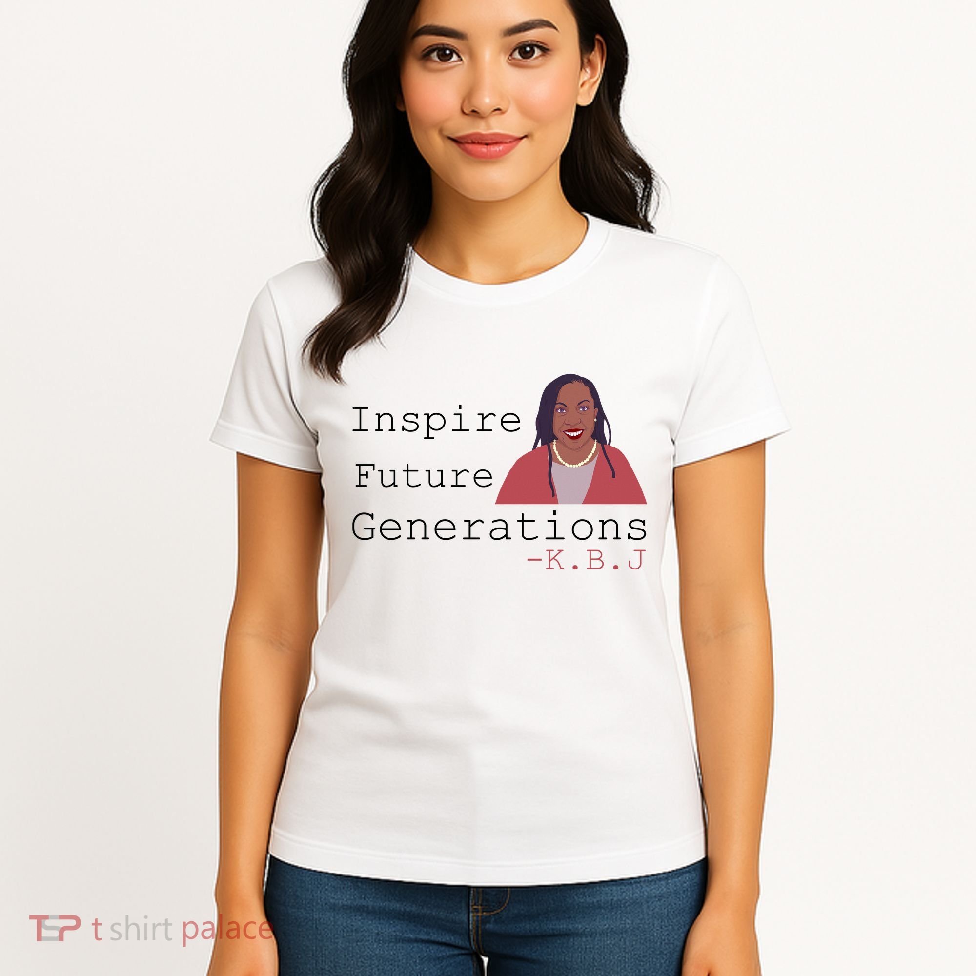 KBJ Inspire Future Generations Quote Women's T-Shirt