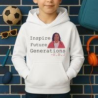 KBJ Inspire Future Generations Quote Kids Hoodie thumb 2