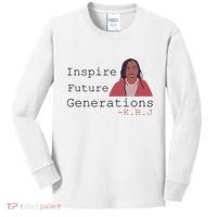 KBJ Inspire Future Generations Quote Kids Long Sleeve Shirt thumb 0