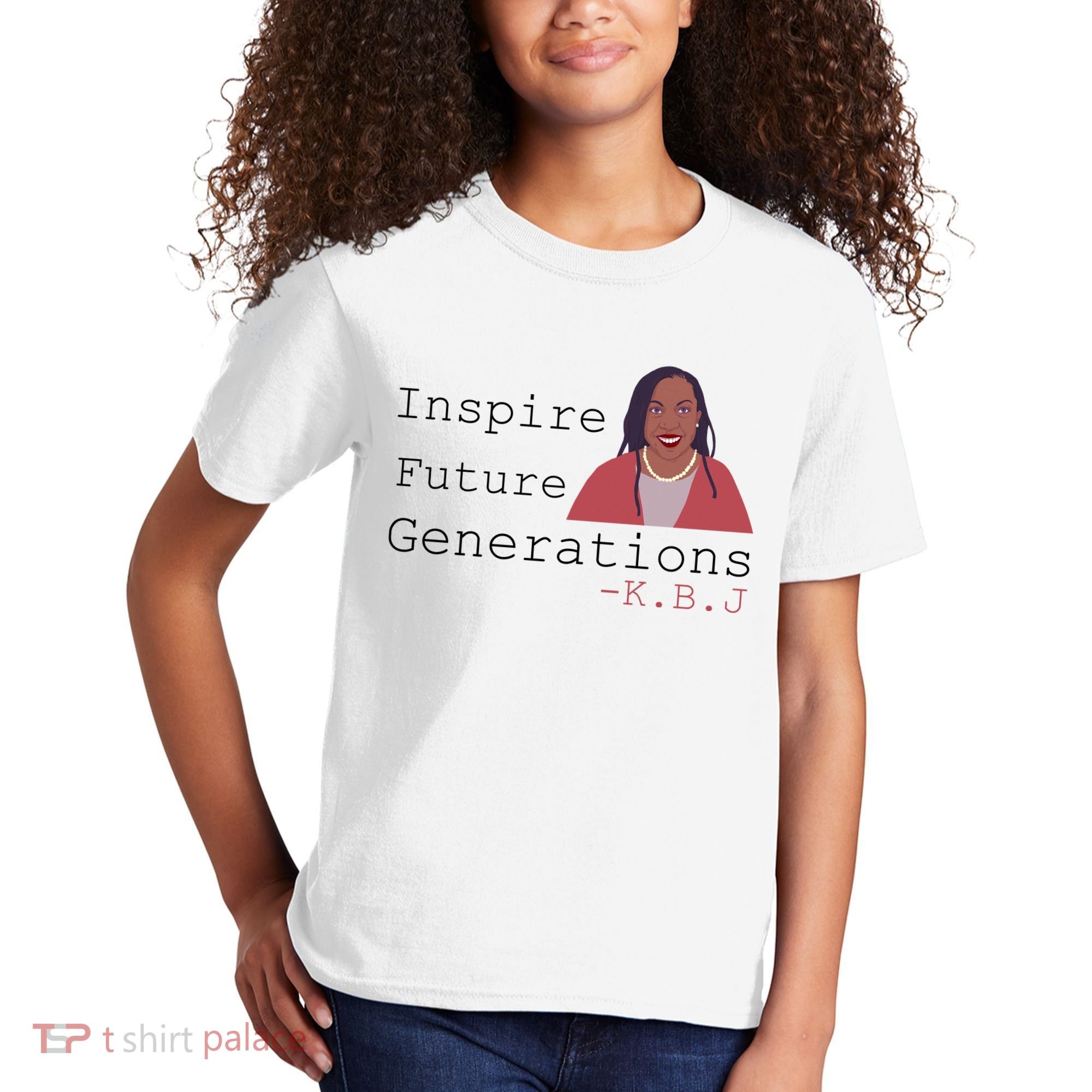 KBJ Inspire Future Generations Quote Kids T-Shirt