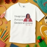 KBJ Inspire Future Generations Quote Kids T-Shirt thumb 3