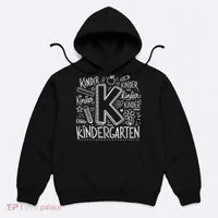 K Is For Kindergarten Back To School Kinder Hoodie thumb 0