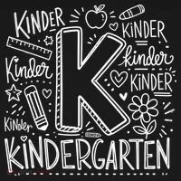K Is For Kindergarten Back To School Kinder Button thumb 1
