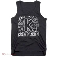 K Is For Kindergarten Back To School Kinder Tank Top thumb 0