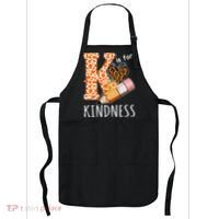 K Is For Kindness Kindergarten Cheetah Apron thumb 0