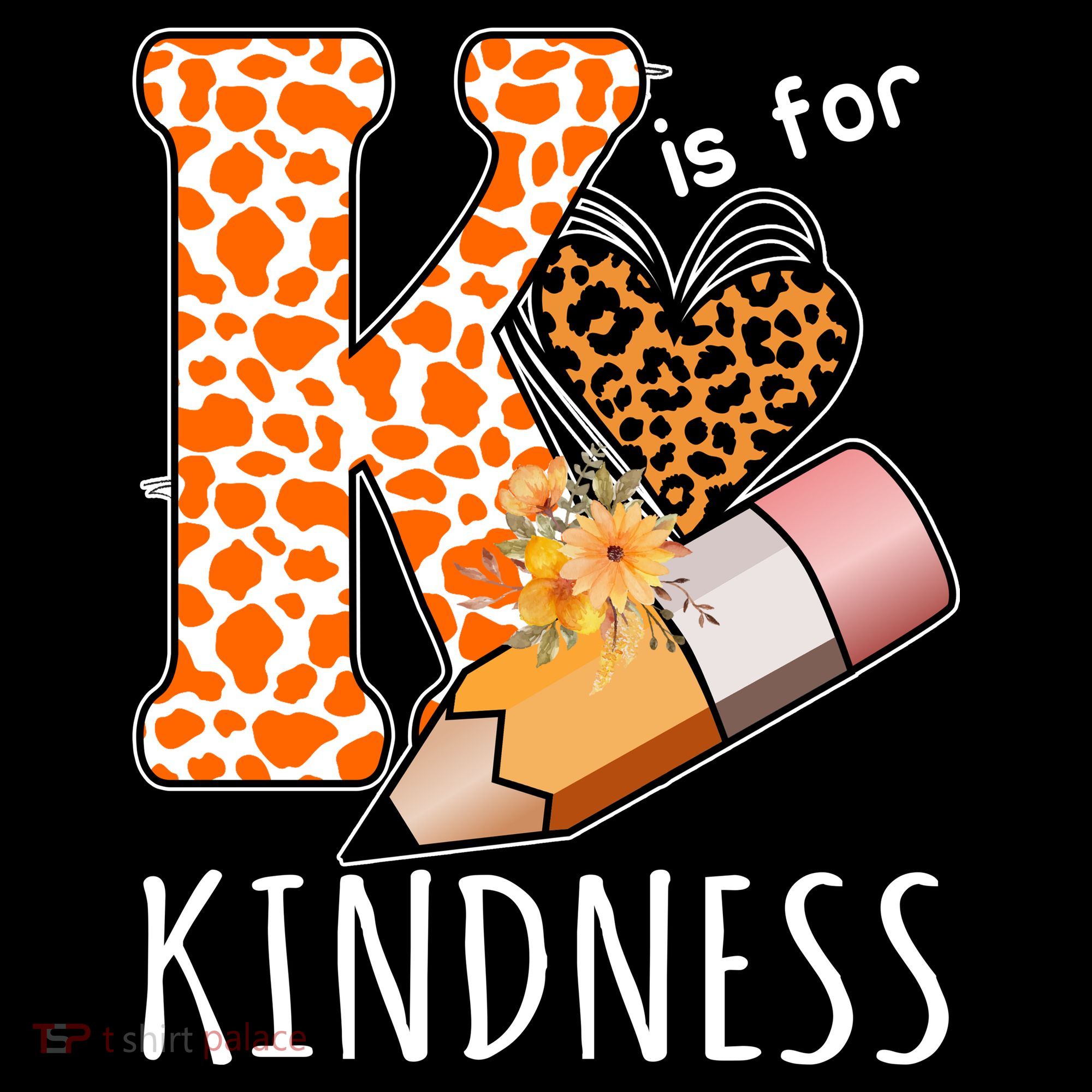 K Is For Kindness Kindergarten Cheetah Mousepad