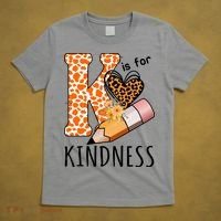 K Is For Kindness Kindergarten Cheetah T-Shirt thumb 5