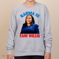Karma Is Fani Willis Women's Sweatshirt thumb 0