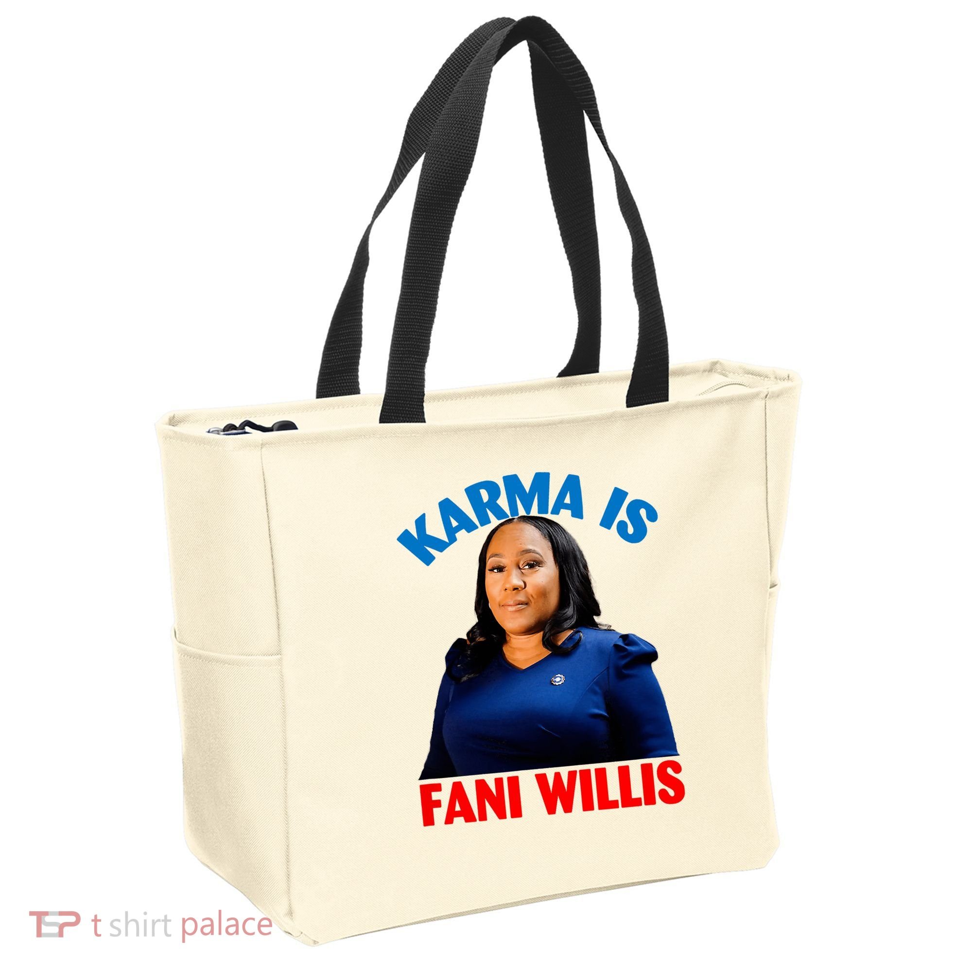 Karma Is Fani Willis Tote Bag