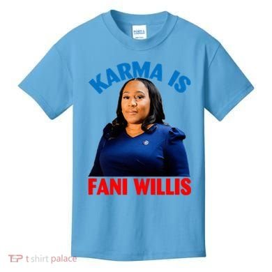 Karma Is Fani Willis Kids T-Shirt