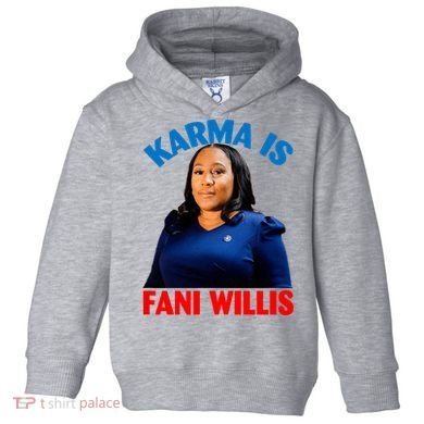 Karma Is Fani Willis Toddler Hoodie