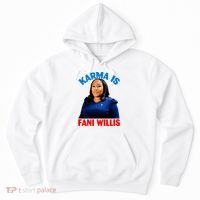 Karma Is Fani Willis Hoodie thumb 0