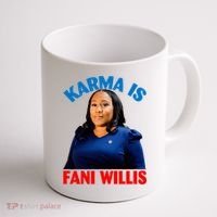 Karma Is Fani Willis Coffee Mug thumb 1